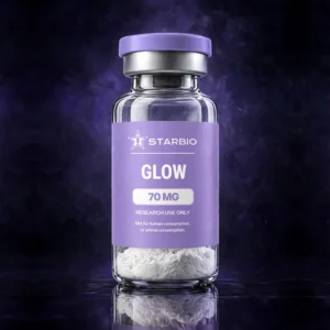 GLOW 70 MG research peptide vial - StarBio