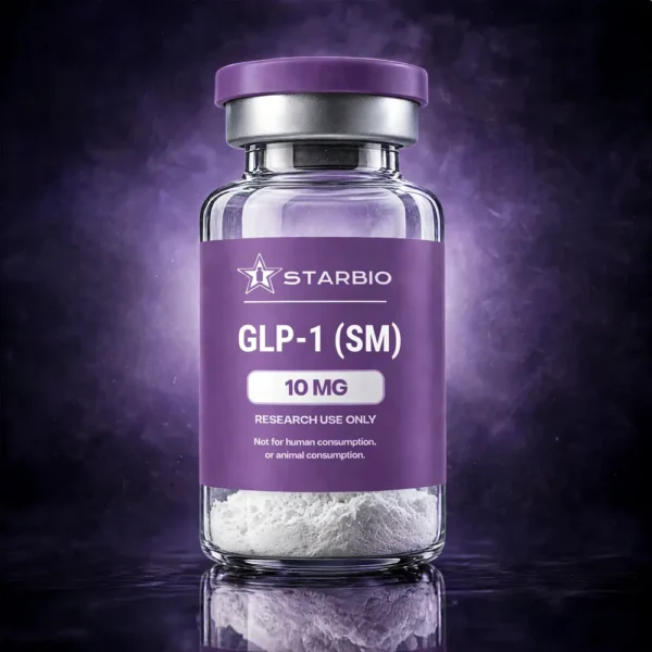 GLP-1 (SM) 10 MG research peptide vial - StarBio