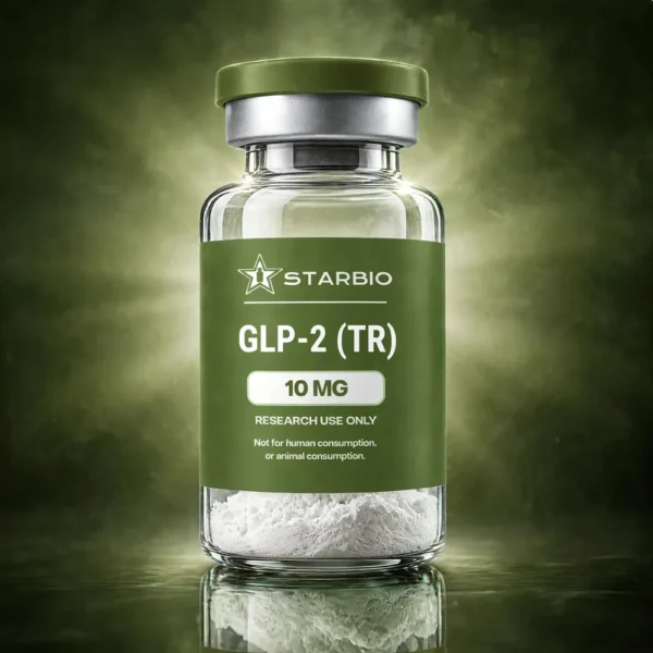 GLP-2 (TR) 10 MG research peptide vial - StarBio