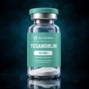 Tesamorelin 10 MG research peptide vial - StarBio
