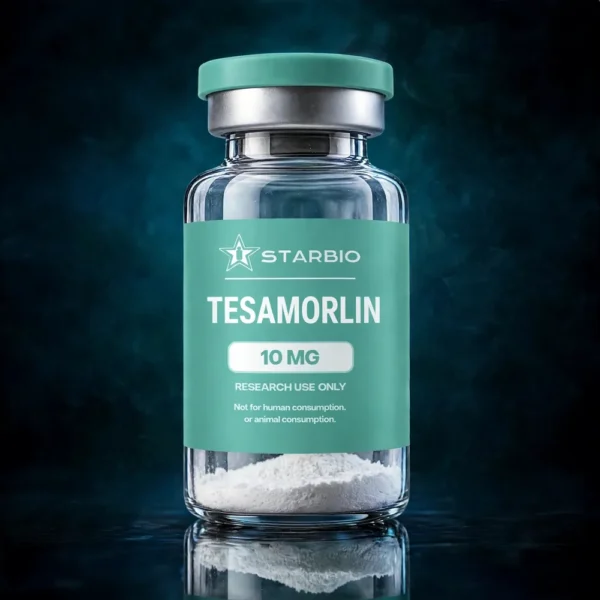 Tesamorelin 10 MG research peptide vial - StarBio